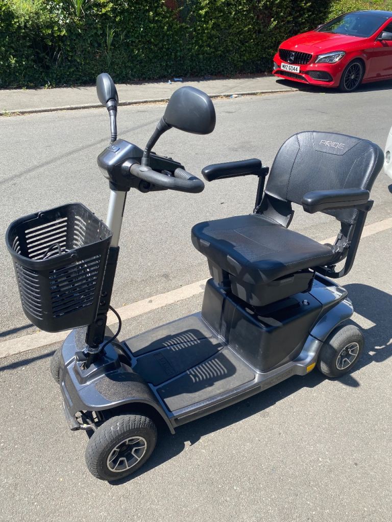 Pride Revo 2.0,Mobility Scooter 5mph,28 stone weight – Grey, Good Condition