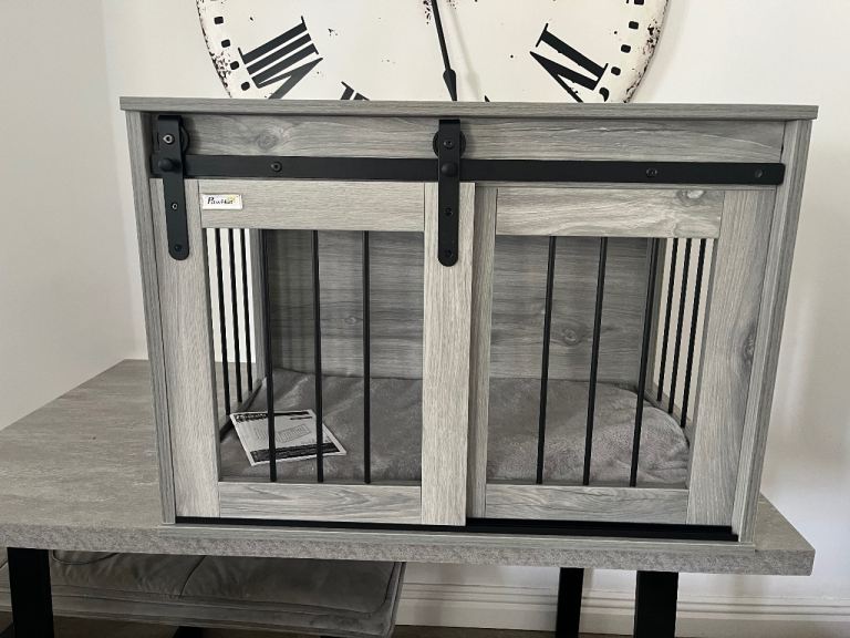 New built dog crate