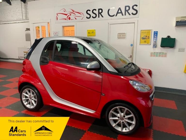 Smart ForTwo 1.0 MHD Passion Coupe 2dr Petrol SoftTouch Euro 5 (s/s) (71 bhp)
