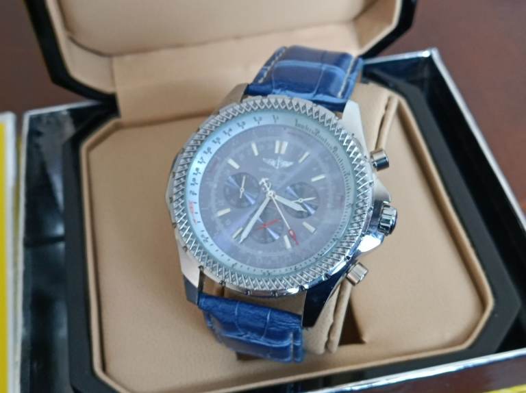 men Breit watch class blue