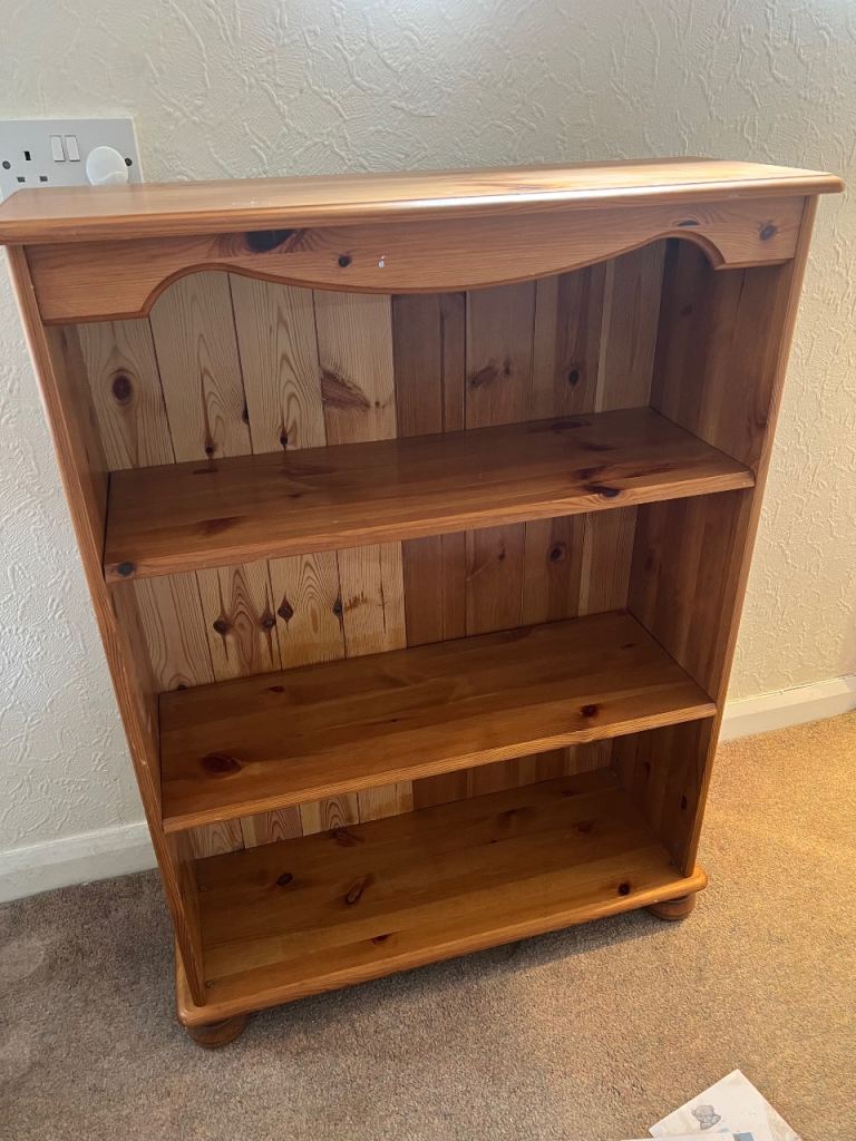 Solid wood book shelf 
