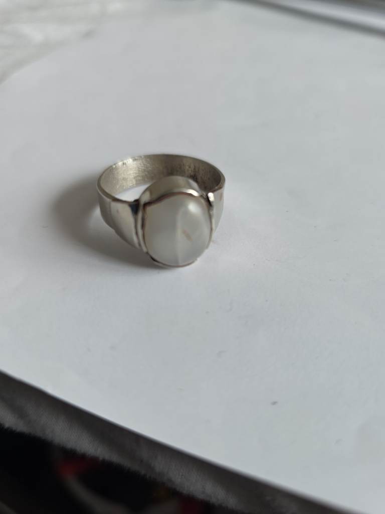 Handcrafted  Dur Al Najaf gemstone ring 
