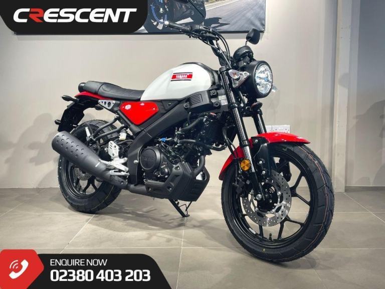 YAMAHA XSR125 2026 - LEGEND WHITE - BRAND NEW - IN STOCK - AVAILABLE NOW !