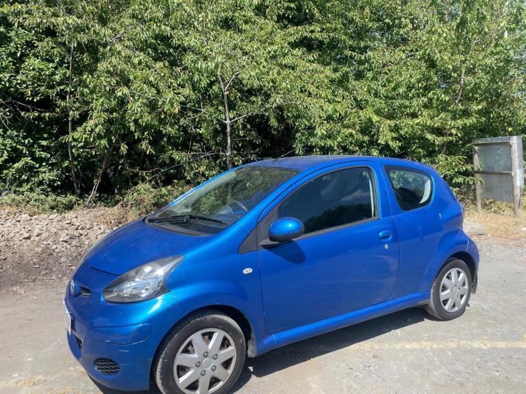 TOYOTA AYGO 1.0 VVT-I 60 REG BLUE 3 DOOR GENUINE 67813 MOT SEPTEMBER 6TH 2026 TAX£20 LOW INSURANCE 