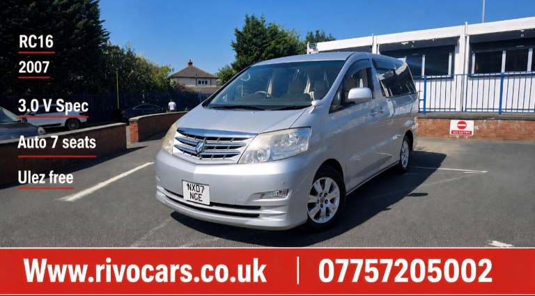 2021 Toyota Alphard 3.0 V Spec Curtains, E Pack Ulezz free PETROL Automatic
