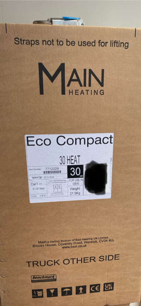 BRAND NEW Main Eco Compact 30kW Natural Gas Regular Boiler ErP