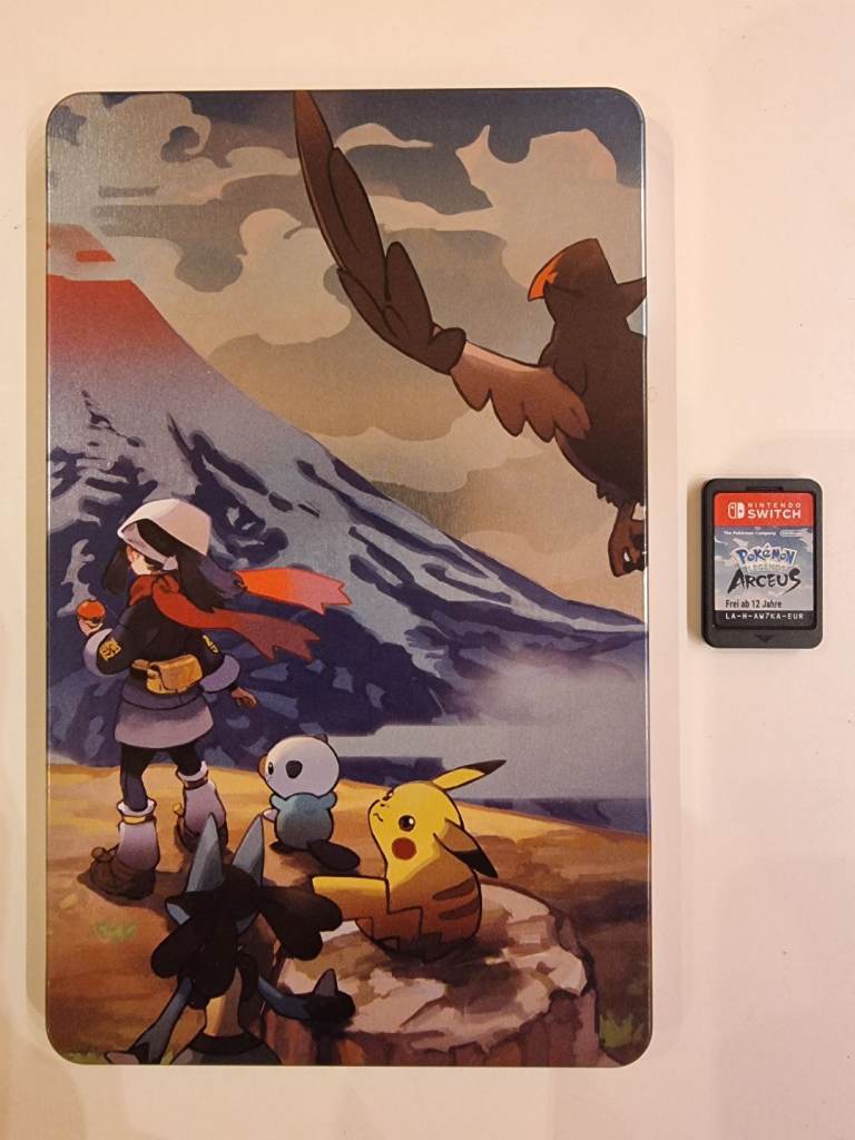 image for Pokemon Arceus Steelbook (Nintendo Switch)