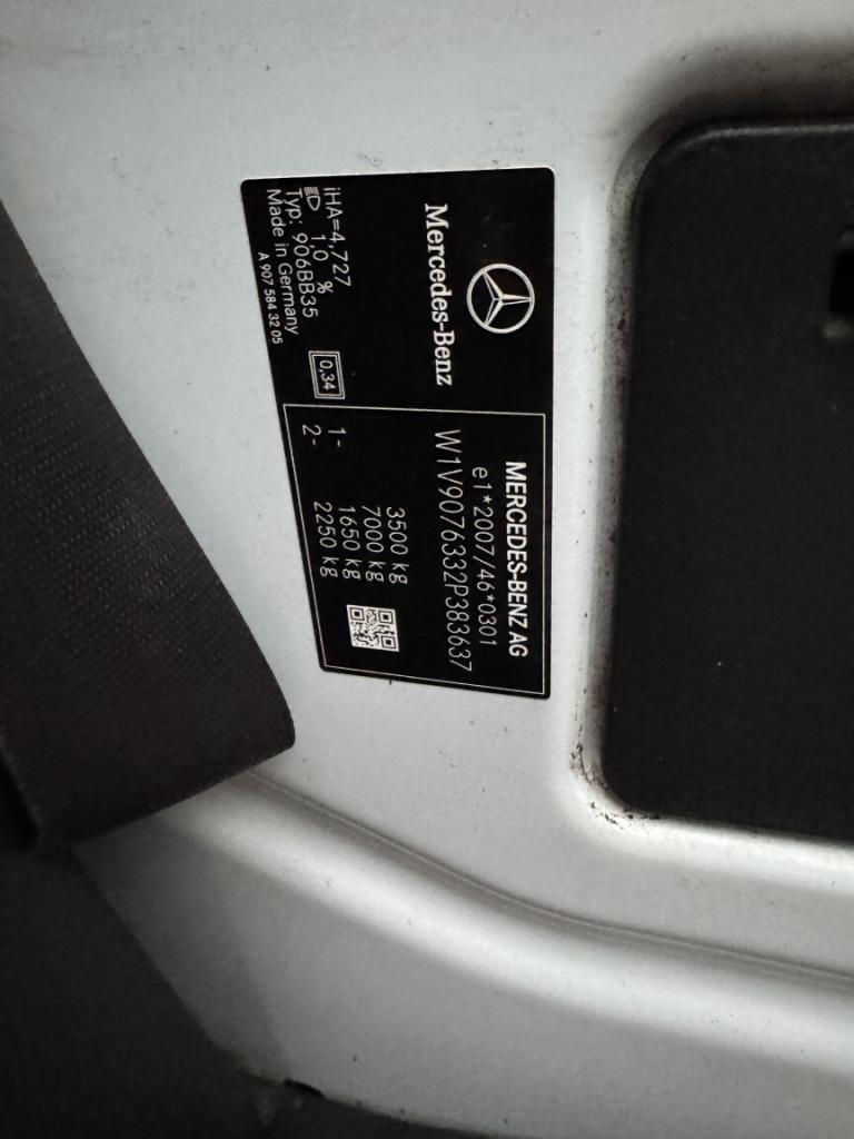 MERCEDES-BENZ SPRINTER 2.0 317 CDI L2 MWB UTILITY SPEC White Manual Diesel 2021