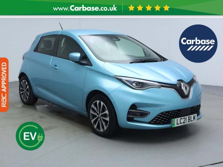 2021 Renault Zoe 100kW GT Line R135 50kWh Rapid Charge 5dr Auto HATCHBACK ELECTRIC Automatic