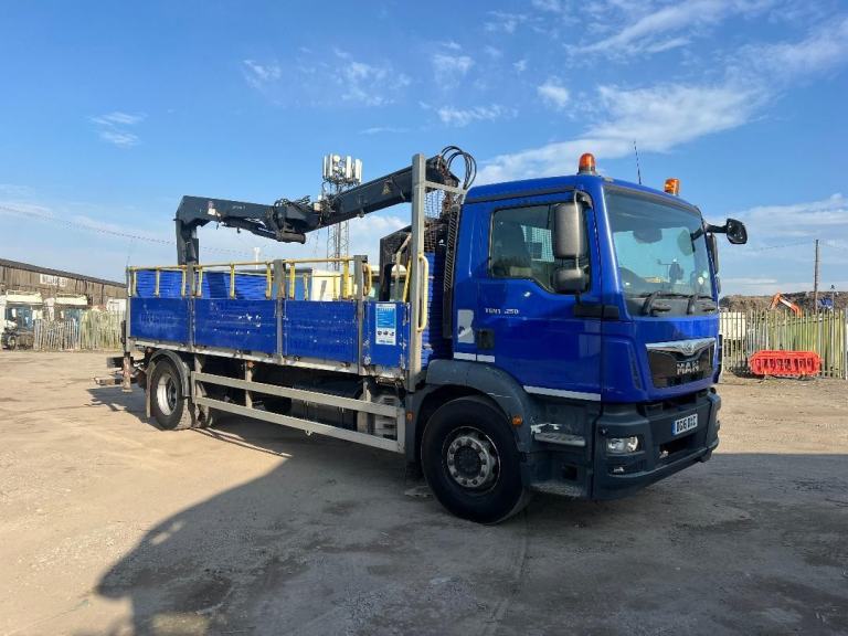 MAN/ ERF TG-M 18 250 REAR MOUNTED HMF CRANE CHOICE OF 3