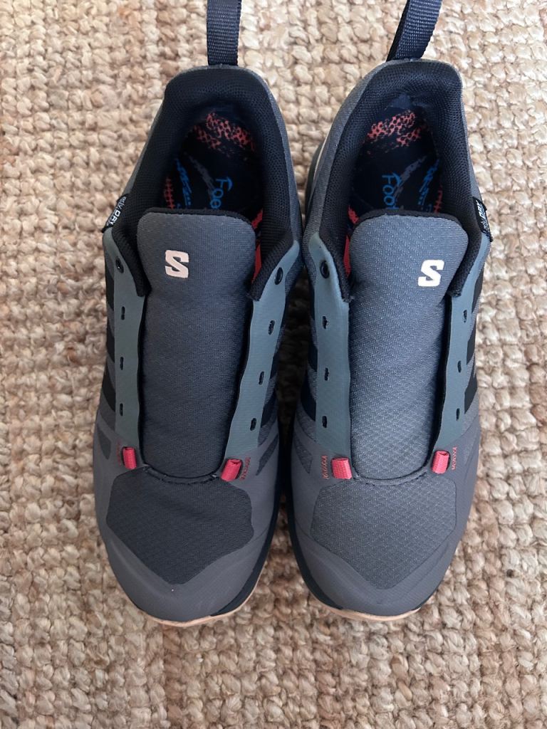 Salomon Women's Trail Running Shoes - Grey, UK Size 5, As Good As New
