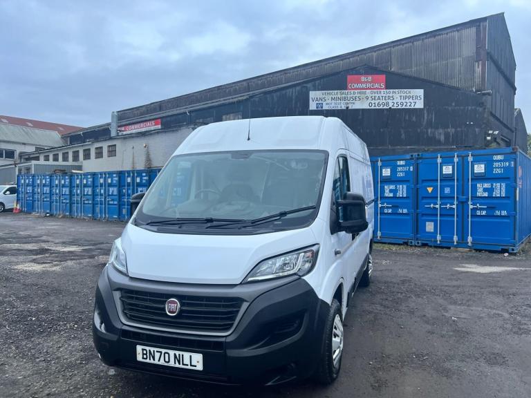 2020 Fiat Ducato 2.3 Multijet Tecnico High Roof Van 140 PANEL VAN DIESEL Manual