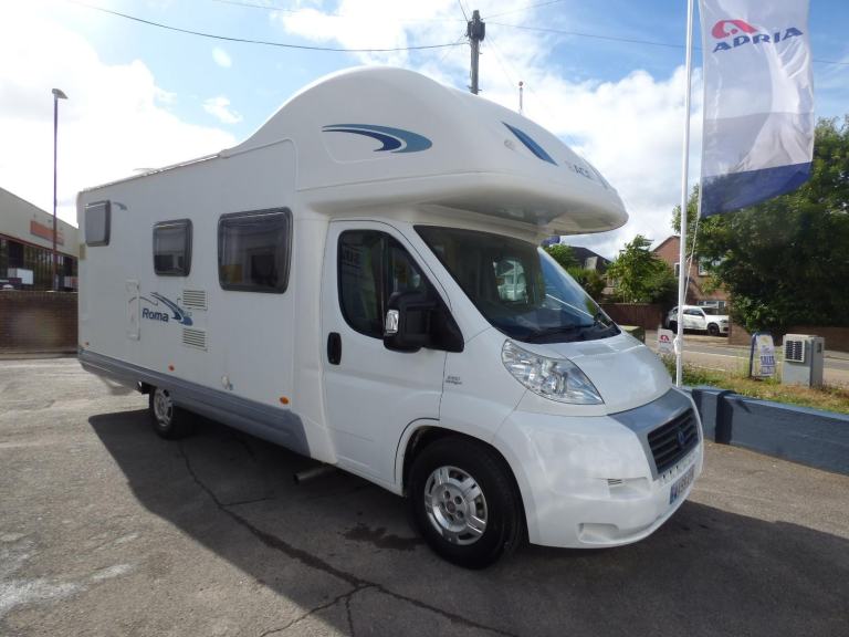 Ace Roma Motorhome 2009 25k 6 berth/belts 7.1m garage 4005kgs