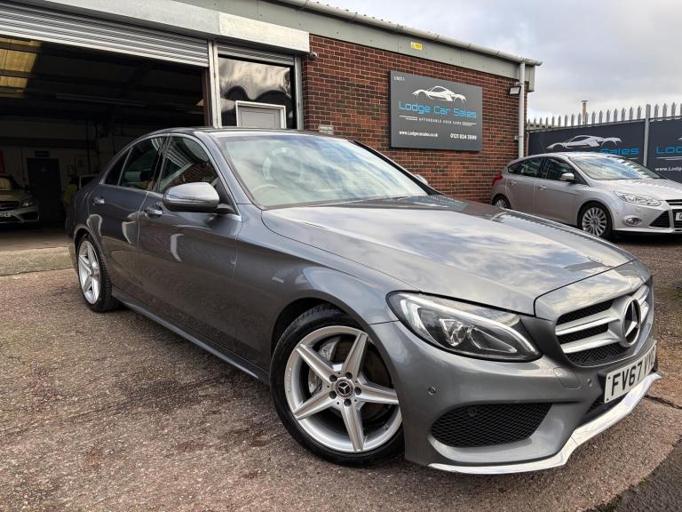 2018 Mercedes-Benz C Class 2.1 C220d AMG Line G-Tronic+ Euro 6 (s/s) 4dr SALOON Diesel Automatic