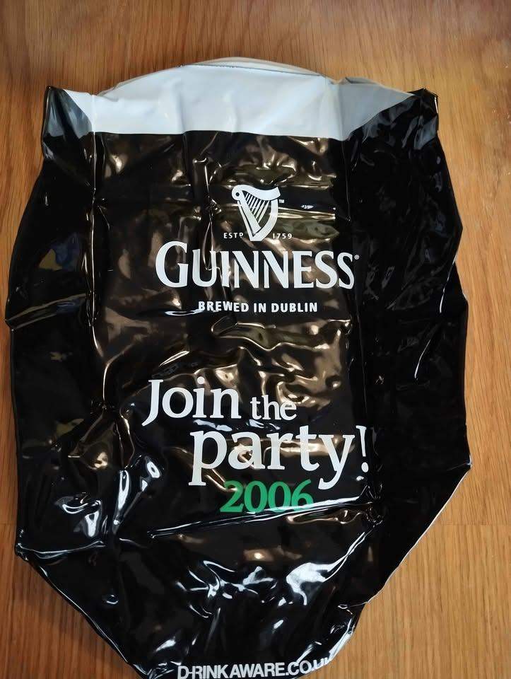 Guinness Inflatable Pint - Pub Stuff / Man Cave / Breweriana