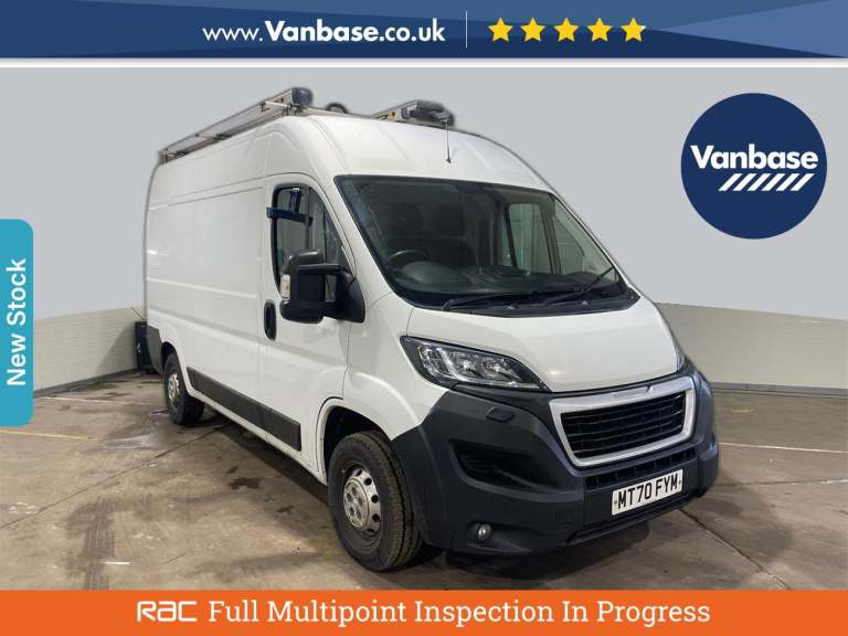 2020 Peugeot Boxer 2.2 BlueHDi 335 Professional Panel Van 5dr Diesel Manual L2 H2 Euro 6 (s/s) Pa...