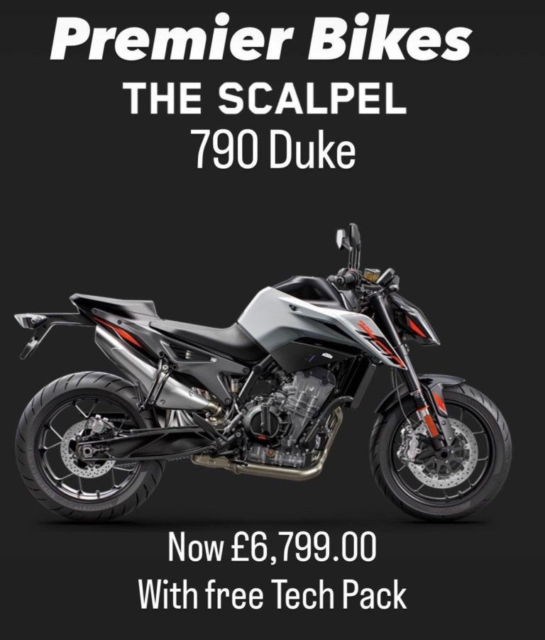 2024 MY NEW KTM 790 DUKE NOW 6,799.00 with Free Tech Pack