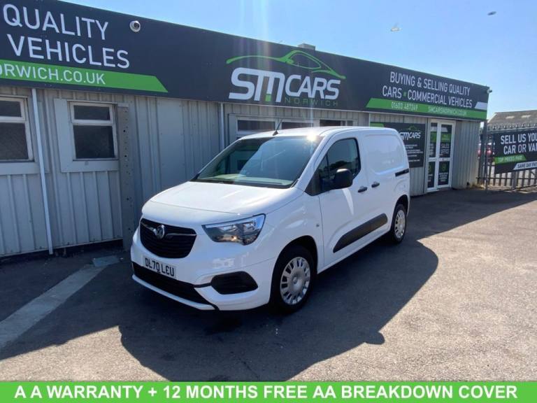 2020 Vauxhall Combo 1.6 Turbo D 2300 Sportive Panel Van 4dr Diesel Manual L1 H1 Euro 6 (s/s) (1 P...