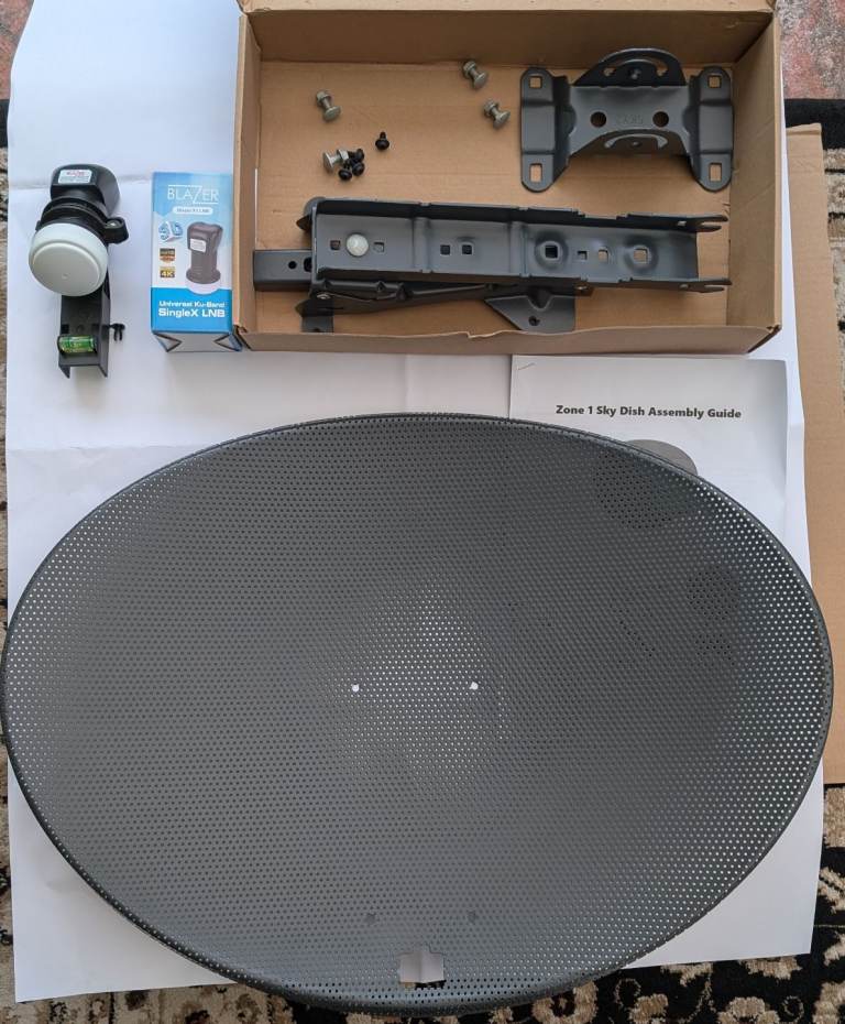 Satellite Zone 1 Sky Dish