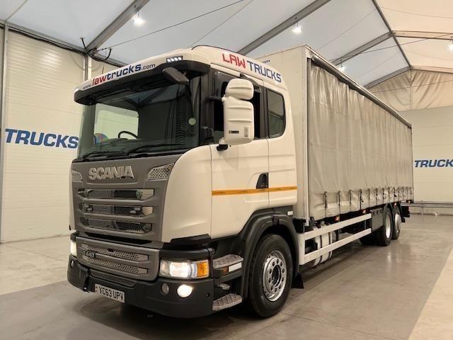 Scania G440 PDE 6x2 Rear Lift Sleeper Cab Curtainsider