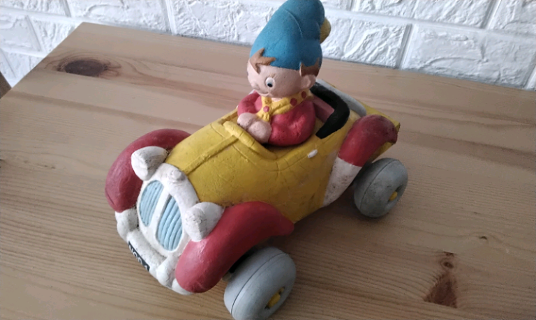 1950s ? Foam rubber toy noddy car cool
