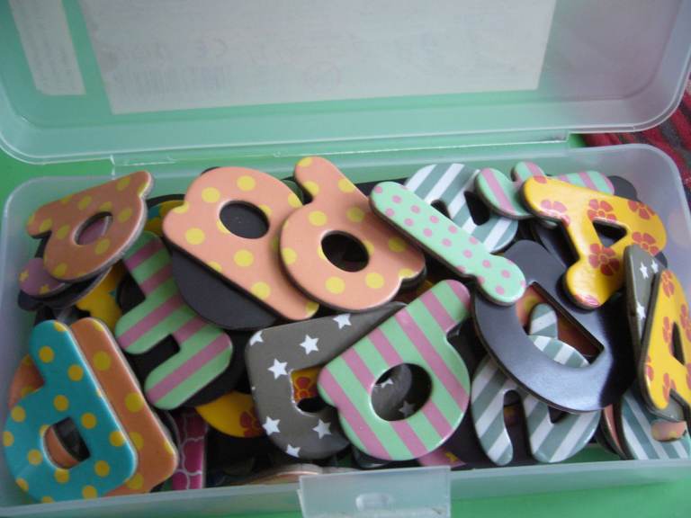United office Magnetic letters 9 boxes