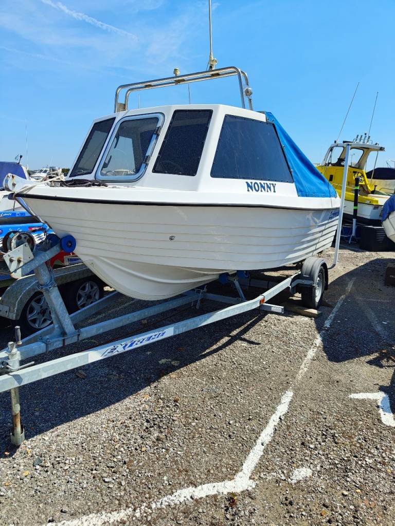 Explorer Elite Boat with Mariner 4 60bhp including Extreme Trailer - Freshly Serviced
