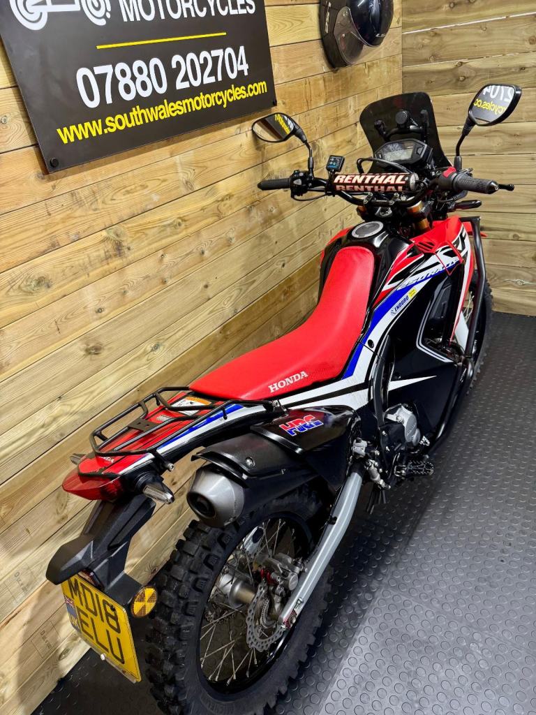 Honda CRF250 Rally / 2018 model / just 13.8k miles 