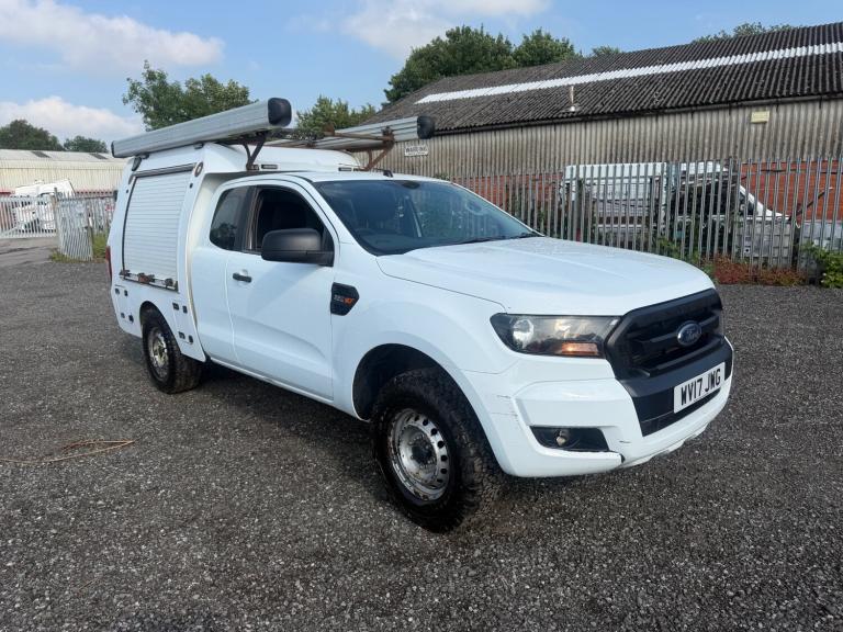 2017 FORD RANGER SUPER CAB 4x4 PICKUP 2.2 TDCI EURO6 LOW MILES PRICE PLUS VAT