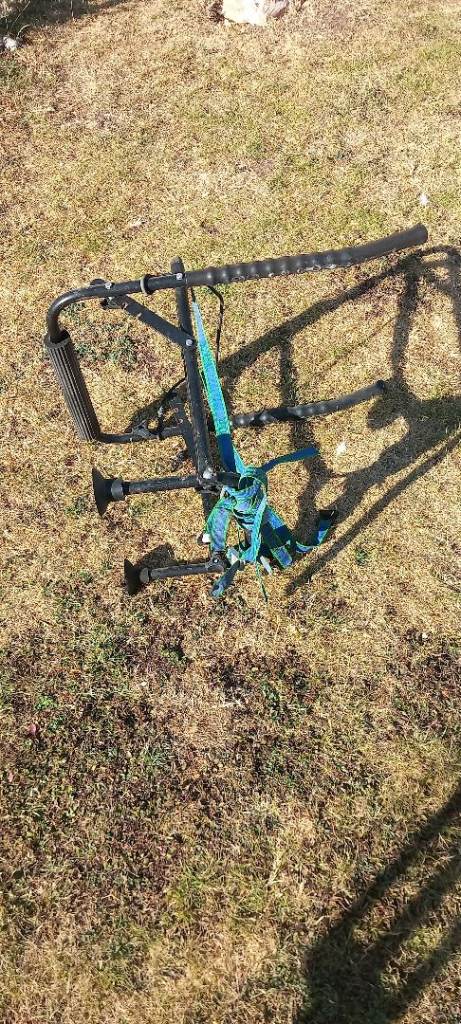 Used boot clip bike rack