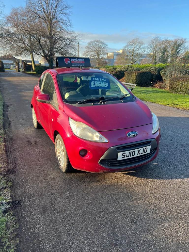 2010 Ford Ka 1.2 Zetec 3dr HATCHBACK PETROL Manual