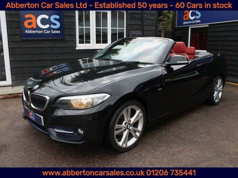 2016 BMW 2 Series 218d [150] Sport 2dr [Nav] Step Auto CONVERTIBLE DIESEL Automatic