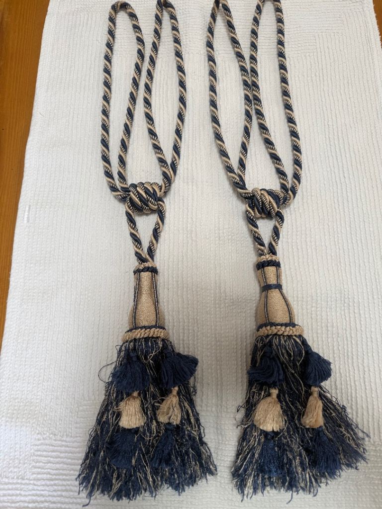 Curtain tiebacks (pair)