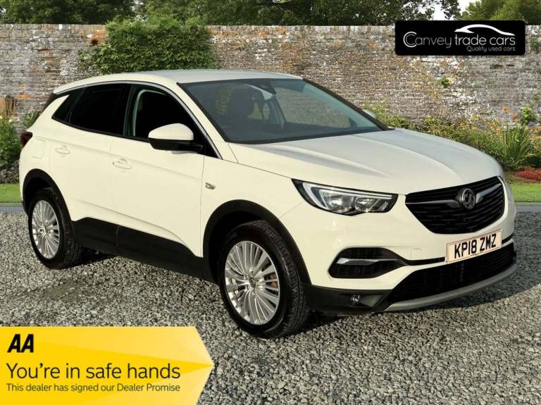 2018 Vauxhall Grandland X 1.2 Grandland X Tech Line Nav T S/S 5dr SUV Petrol Manual