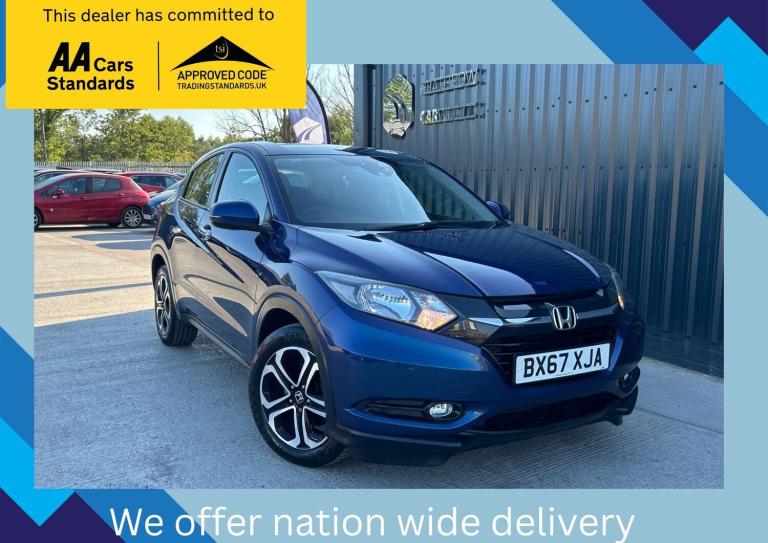2017 Honda HR-V 1.5 i-VTEC SE Navi CVT 5dr HATCHBACK PETROL Automatic