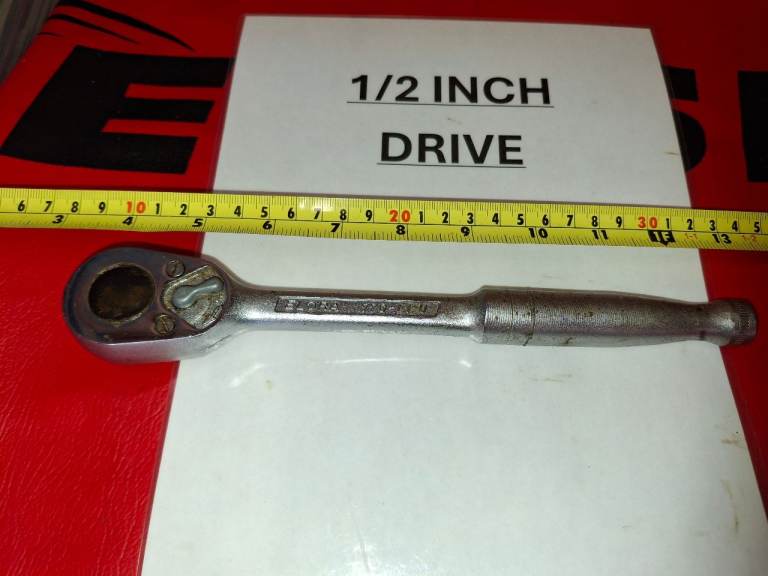 image for Elora 770-L1-U Ratchet With 1/2 inch drive Drive Made In Germany - vintage 