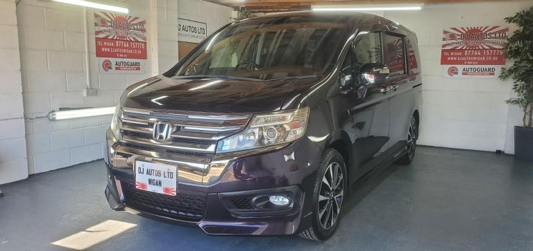 Honda stepwagon spada cool spirit 2.0 automatic black fresh japanese import 2013