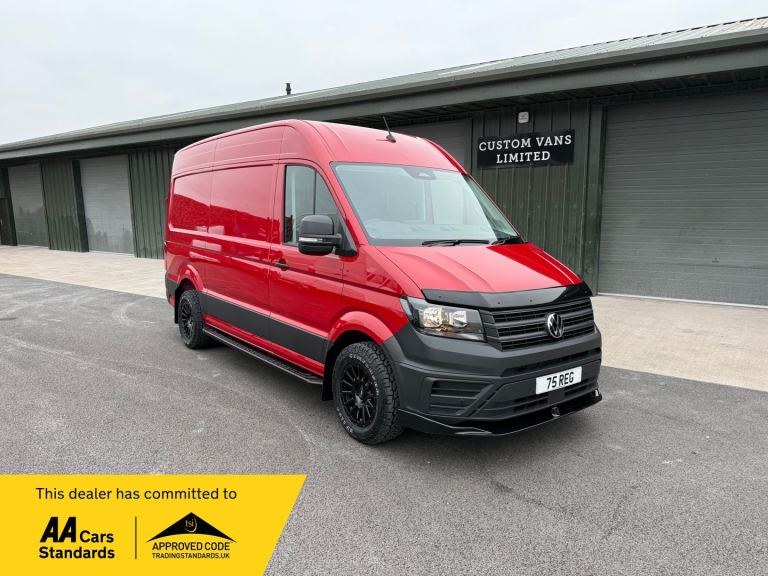 2025/75 VOLKSWAGEN CRAFTER COMMERCE BUISNESS AUTO MWB 2.0TDI 140PS RED
