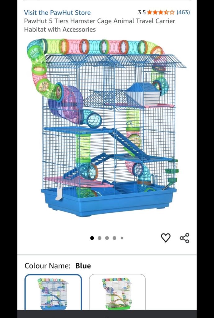 Hamster cage 
