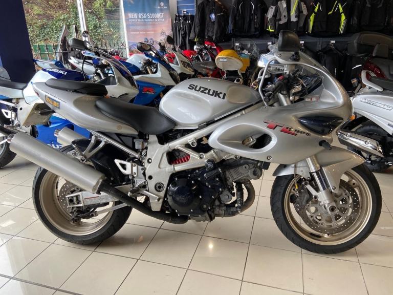 SUZUKI TL 1000S, OHLINS SUSPENSION, BECOMING RARE NOW!