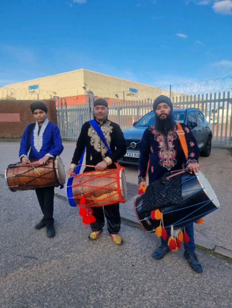 Dhol players 