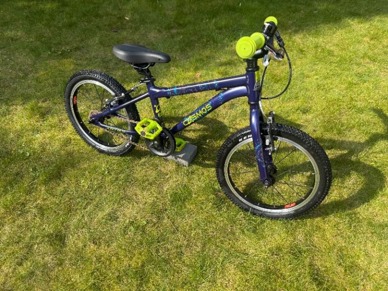 2024 Carrera Cosmos Kids Bike - 16" Wheel - Blue