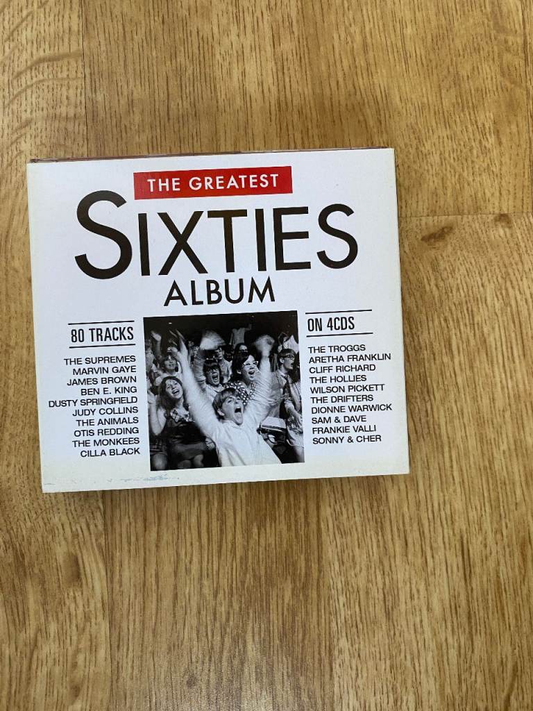 The Greatest Sixties Album (4 x CD's  80 Tracks) as new  