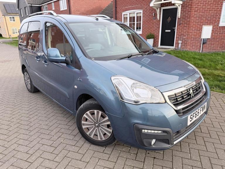 2015 Peugeot Partner Tepee 1.6 VTi Active Euro 6 5dr MPV Petrol Manual
