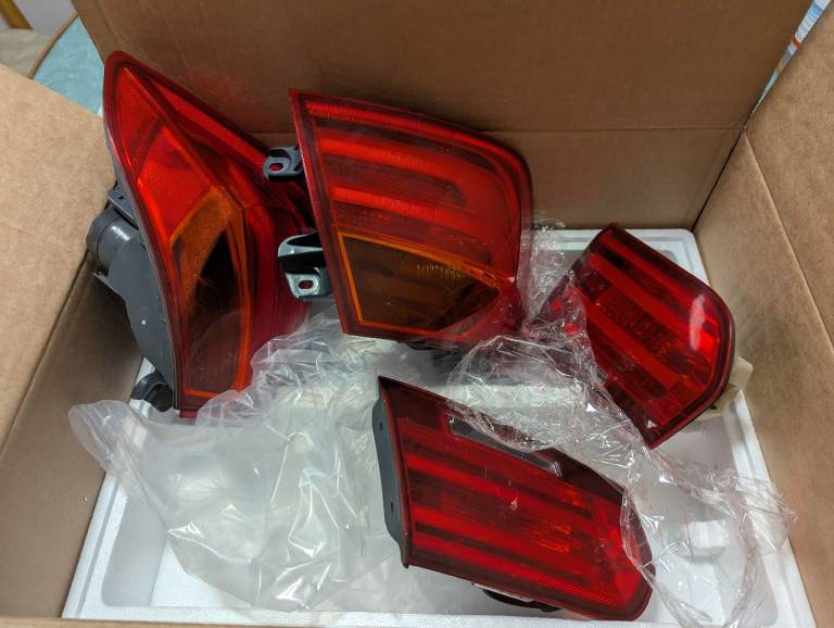BMW 3 SERIES FULL SET ORIGINAL REAR TAIL LIGHTS F30 F31 F80
