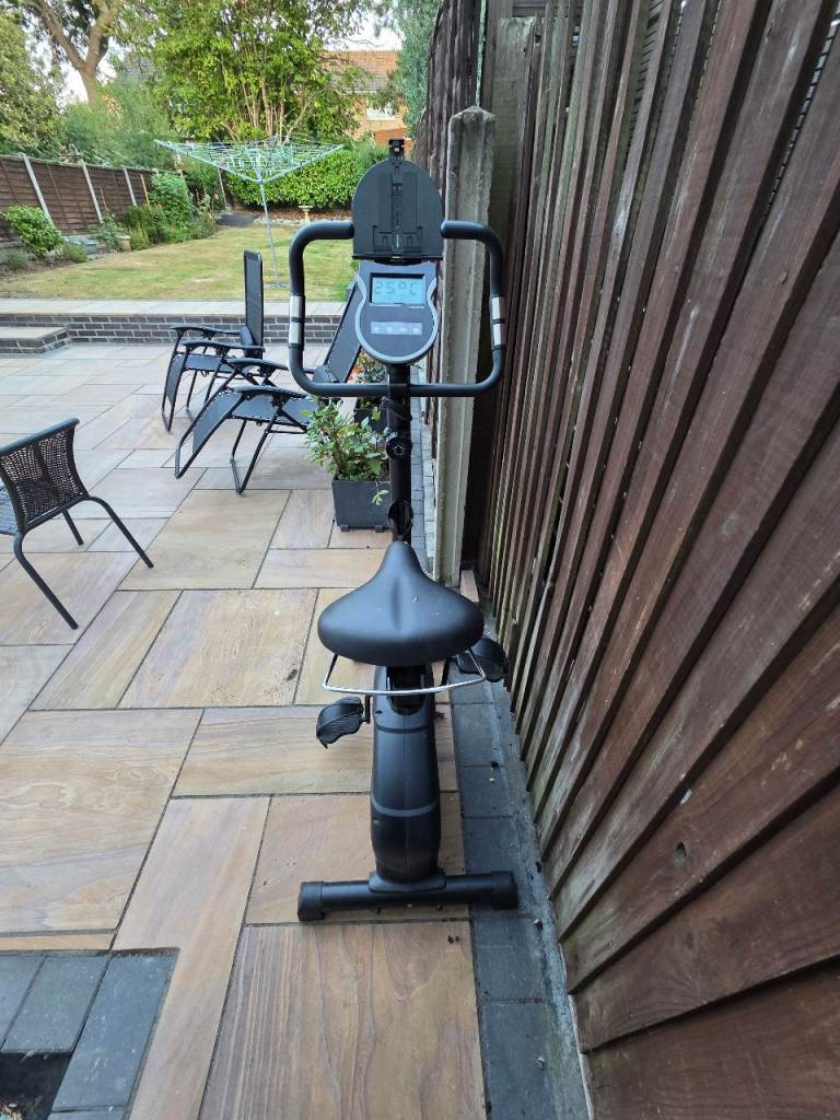 Crane Black Exercise Bike – Good Condition & Manual Included