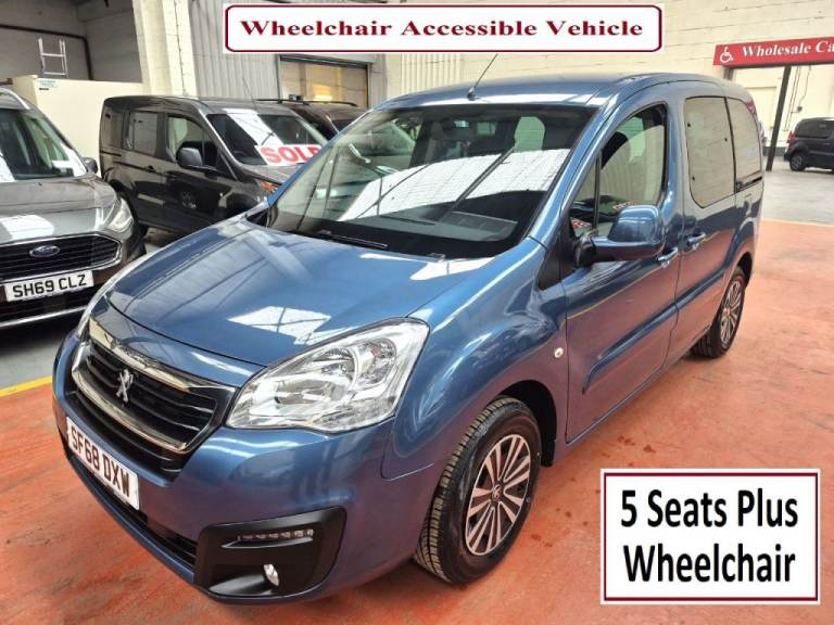  Peugeot Partner WHEELCHAIR ACCESSIBLE HORIZON RS BLUE HDI S/S Diesel
