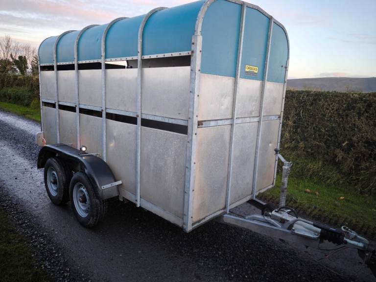 Crooks cattle trailer 10x5 livestock 