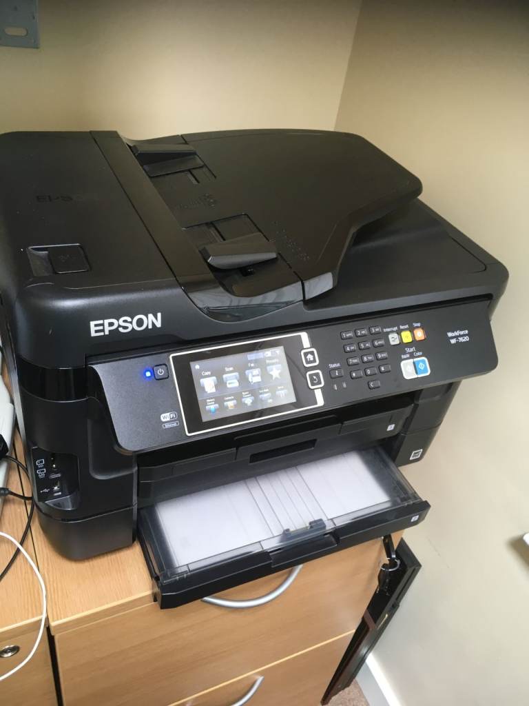 Epson WF- 7620 A3/A4 Inkjet WiFi Printer/Scanner