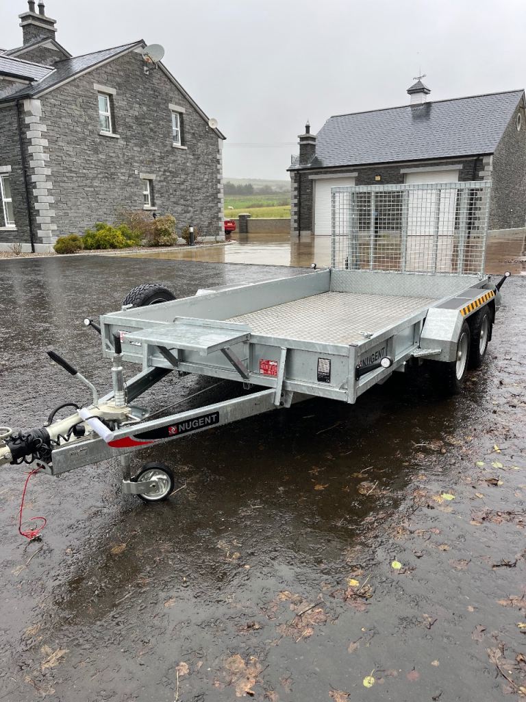 Nugent 12x6.1 plant trailer unused 